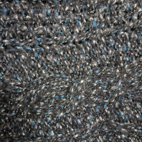 Berretti Made in Italy Anthropologie Knit Wool Blend Alpaca Black Sweater Vest M - Picture 5 of 8